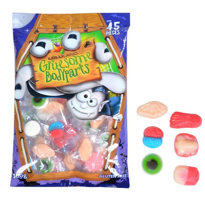 Gummi Body Parts Coffin 300g