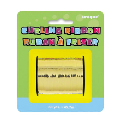 Gold Foil Curling Ribbon 45.7m