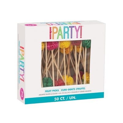 50pc Assorted Fruit Picks