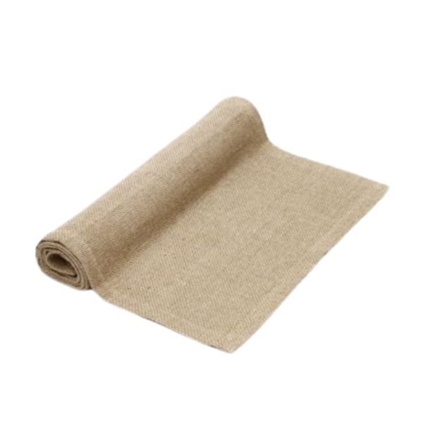 12pk BULK of Hessian Table Cloth 274cmx137cm