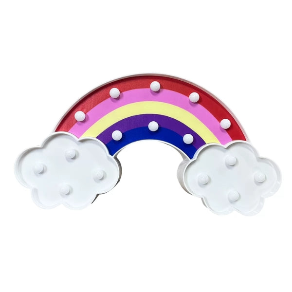 Rainbow Cloud LED Light 30x16cm