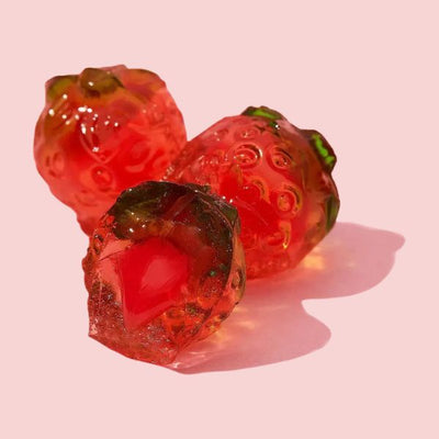3D Strawberry Gummy With Jam 1kg