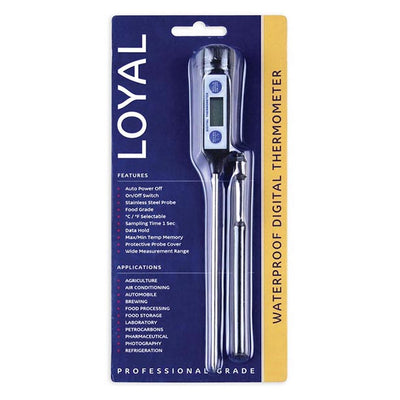Loyal Digital Waterproof Thermometer (-50 to +150?)