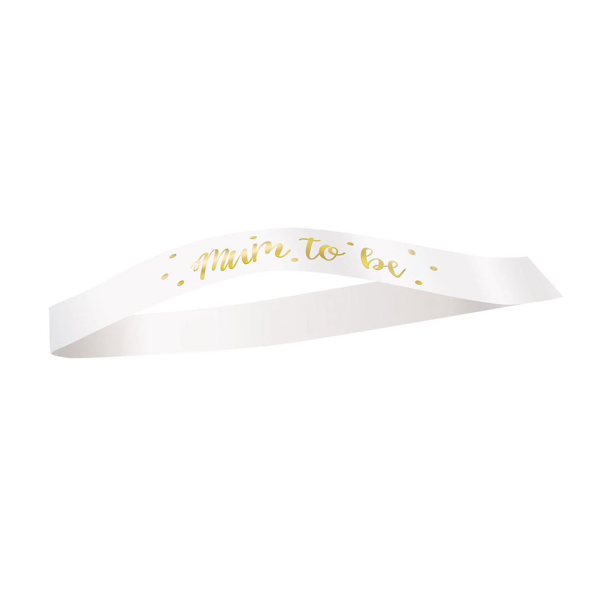 Satin Mum To Be Sash