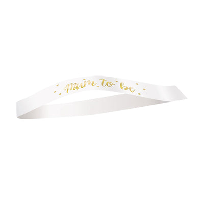 Satin Mum To Be Sash