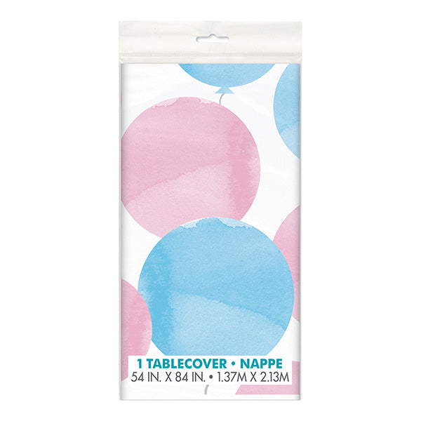 Baby Reveal Plastic Tablecover 137x213cm