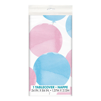 Baby Reveal Plastic Tablecover 137x213cm