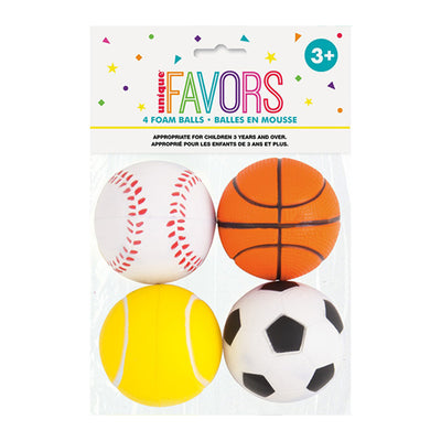 Foam Balls 4pk