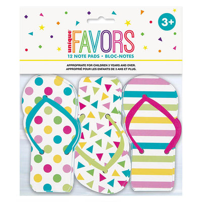 Flip-Flop Note Pads 12pk
