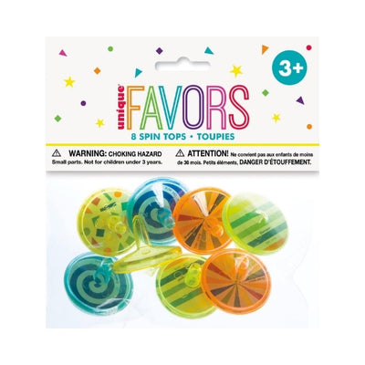 Spin Tops 8pk