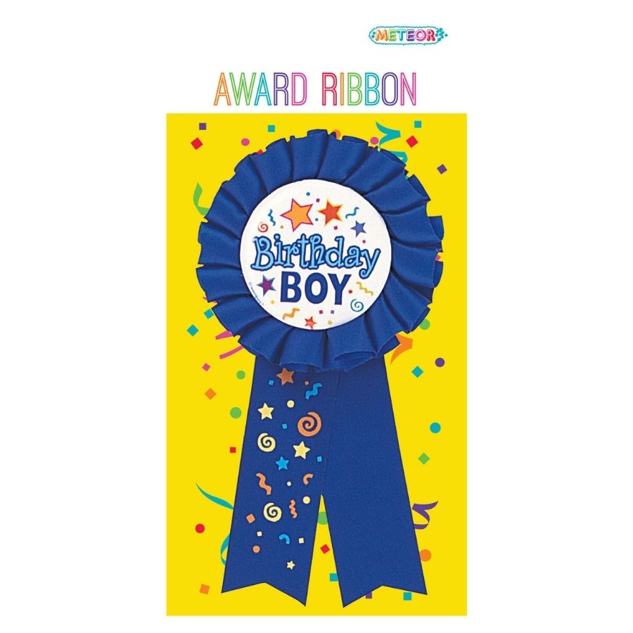 Birthday Boy Award Ribbon