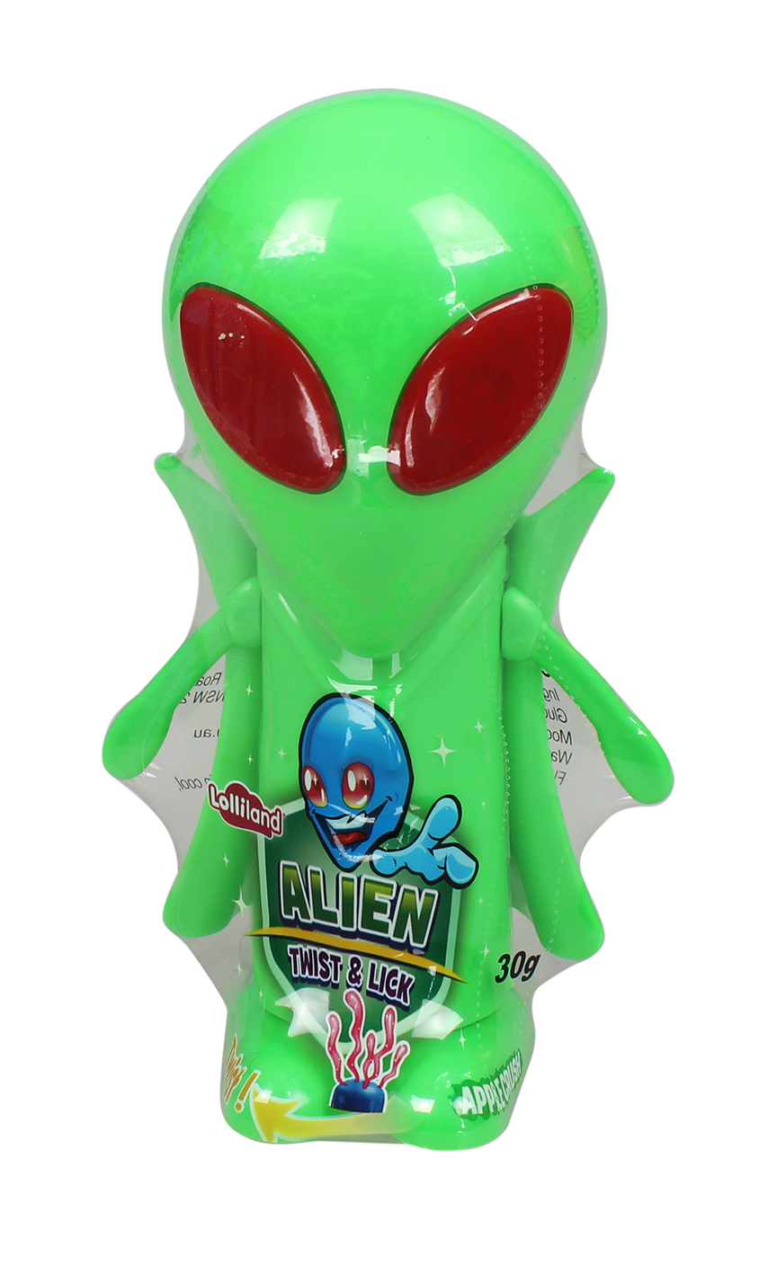 12pk Assorted Alien Twist & Lick 30g