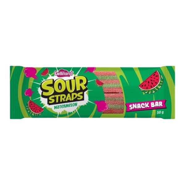 Sour Straps Watermelon 50g