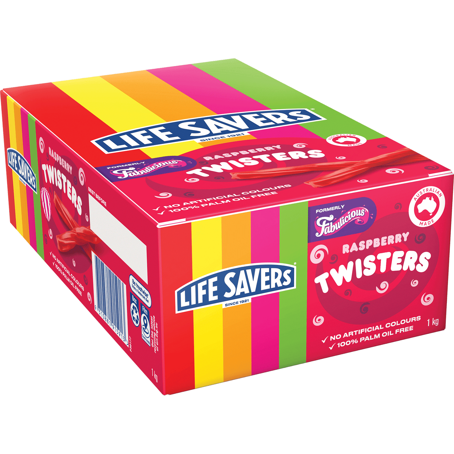 1kg Fabulicious Raspberry Twister