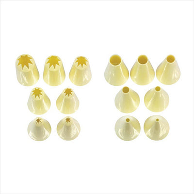 14pc Assorted Loyal Large Pastry Tube Set