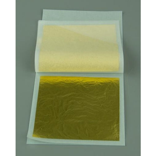 5pk Premium Edible 23K Gold Leaf Transfer 80x80mm