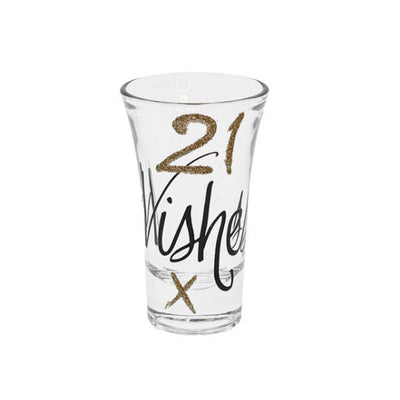 21st Birthday Rose Gold Shot Glass