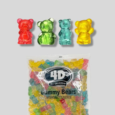 Amos 4D Gummy Bears 1kg
