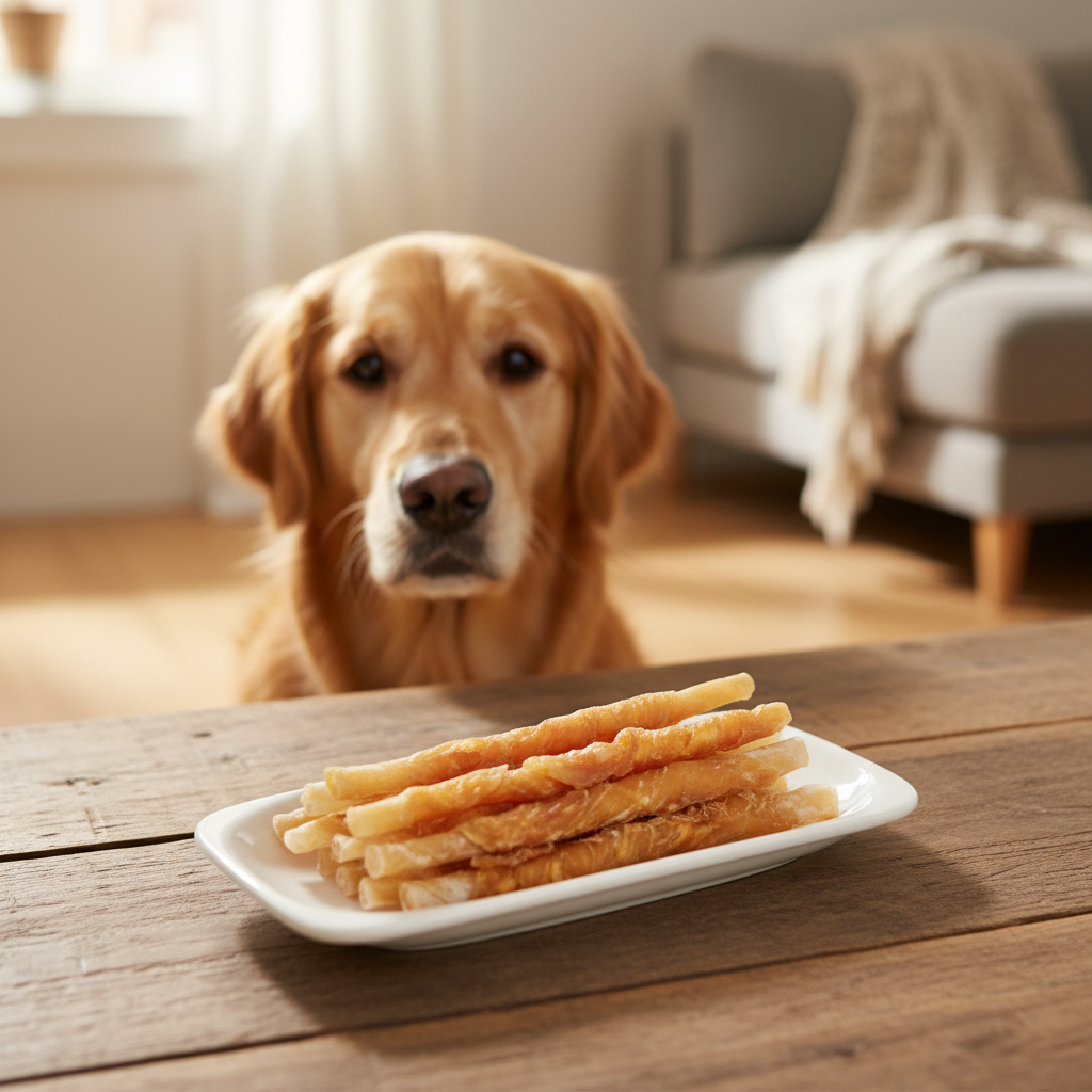 500g Doglisious Chicken Jerky Sticks