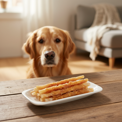 500g Doglisious Chicken Jerky Sticks