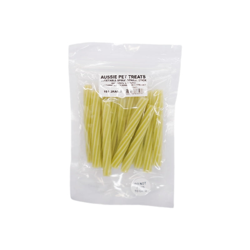 100g Doglisious Vegetable Spiral Dental Stick