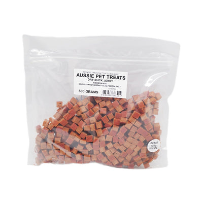 1kg Doglisious Reward Training Treats Duck (Square)