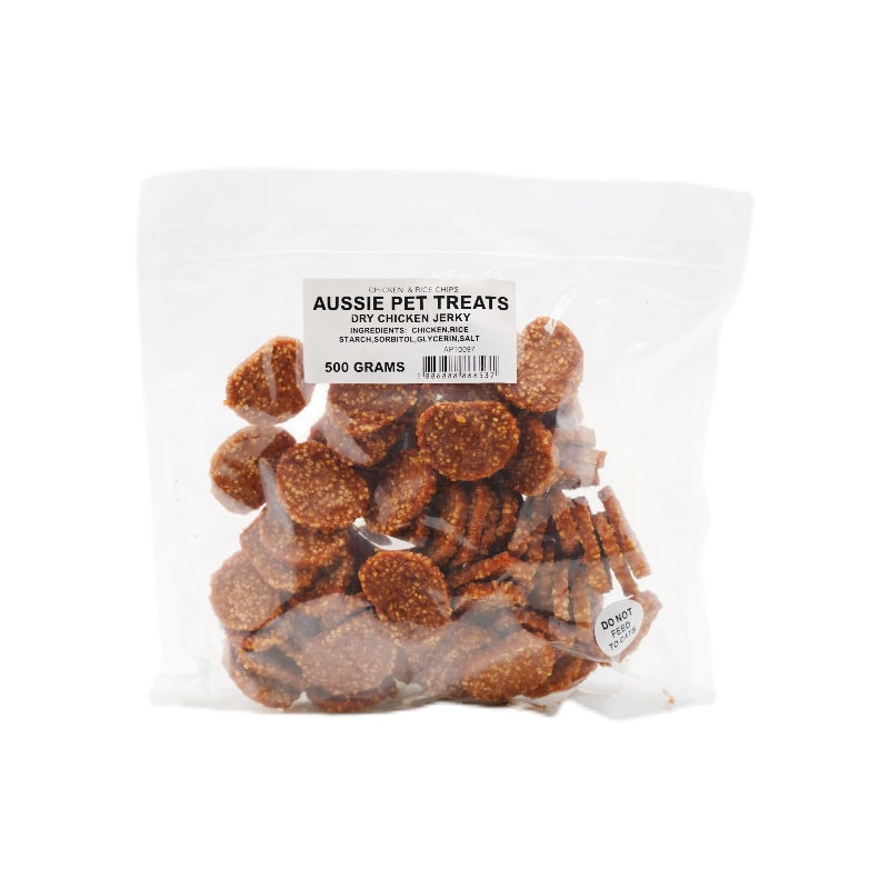 1kg Doglisious Chicken & Rice Chips