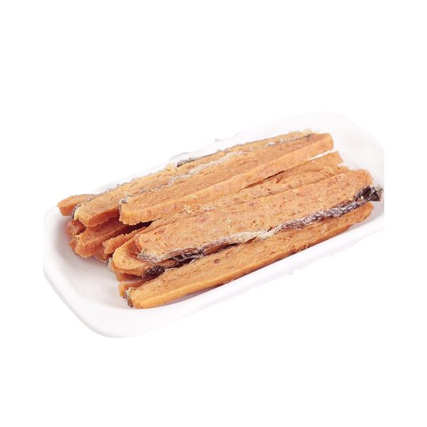 500g Doglisious Crispy Skin & Salmon Strips