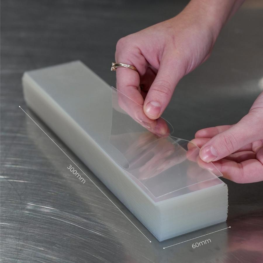 250pk Acetate Collar Strip 60x300mm