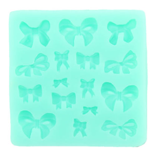Multi Bows Silicone Fondant Mould