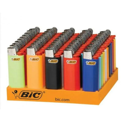 Assorted Colour BIC Large Lighter (Sold Individually)
