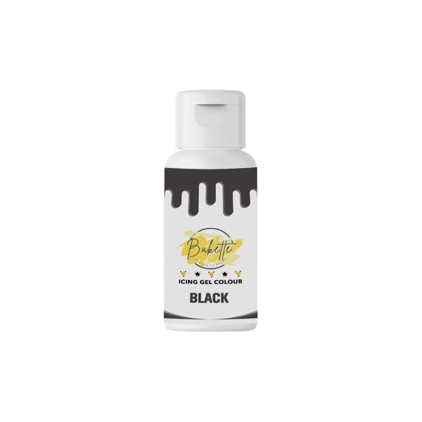 Bakette Icing Gel Colour Black 21g