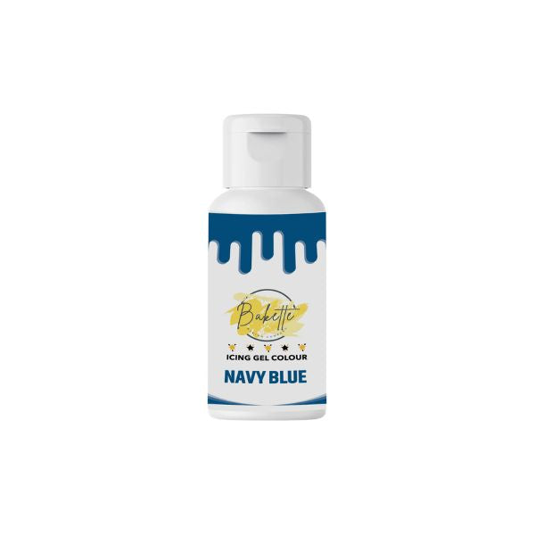 Bakette Icing Gel Colour Navy Blue 21g