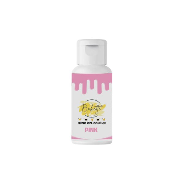Bakette Icing Gel Colour Pink 21g