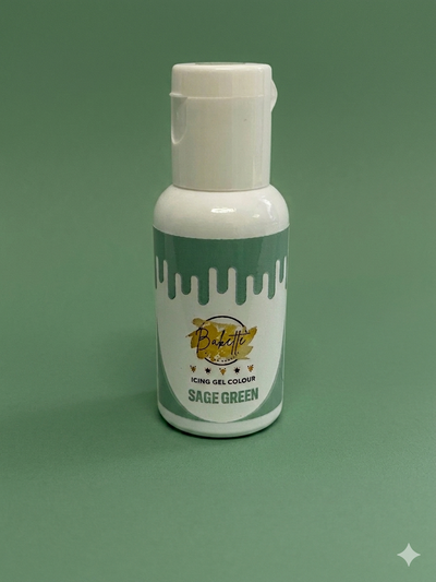 Bakette Icing Colour Gel Sage Green