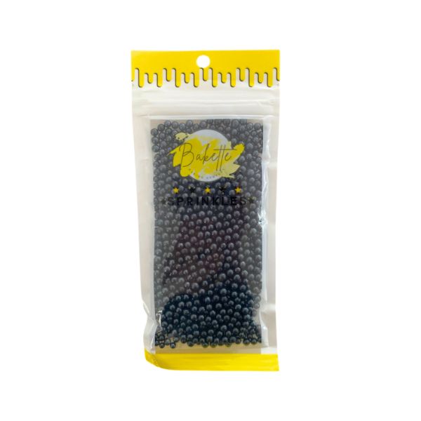 Bakette Sprinkles Sugar Pearls Black 56g