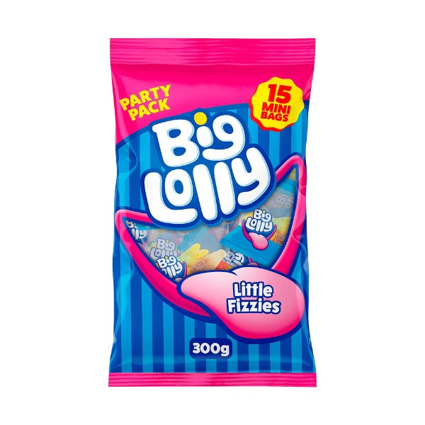 DATED SPECIAL Big Lolly Little Fizzies Party Pack 300g (BB SEPT 2025)