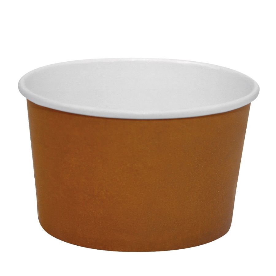 25pk 12oz PLA Hot/Cold Paper Bowl (115x92x62mm)
