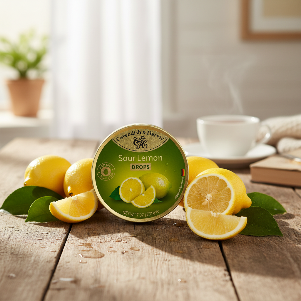 Cavendish & Harvey Sour Lemon Drops 200g
