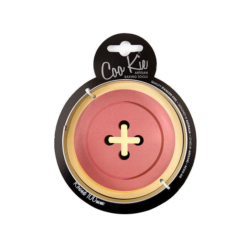 Coo Kie Round 100mm Stainless Steel Cookie Cutter