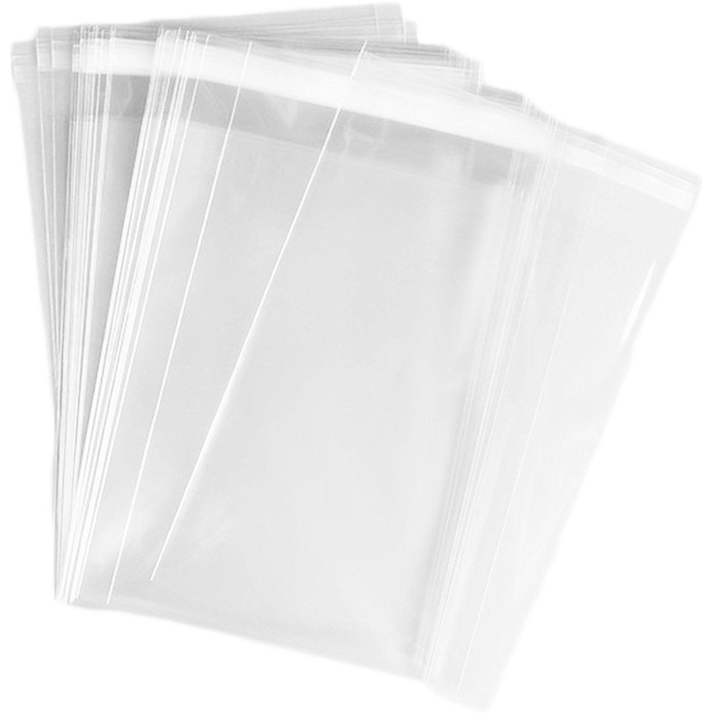 100pk BOPP Peel & Seal Bags 100x150mm 35um