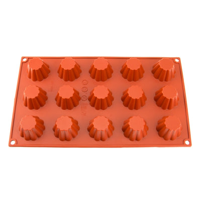 15 Cavity Mini Brioche Silicone Cake & Chocolate Mould