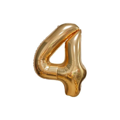 34 Inch Champagne Balloon Number 4