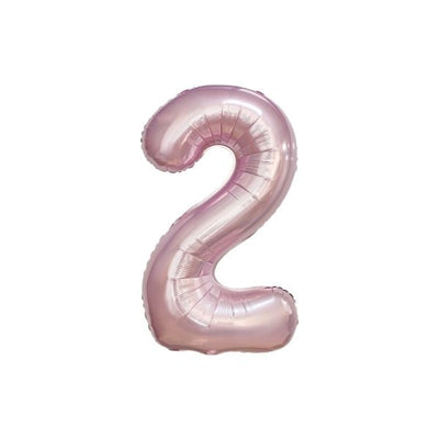 34 Inch Baby Pink Balloon Number 2