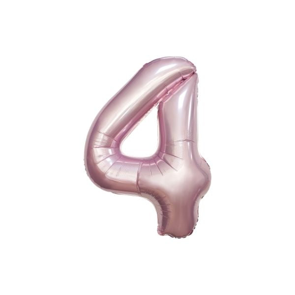 34 Inch Baby Pink Balloon Number 4