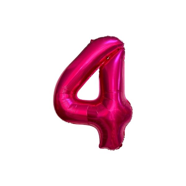 34 Inch Pink Balloon Number 4