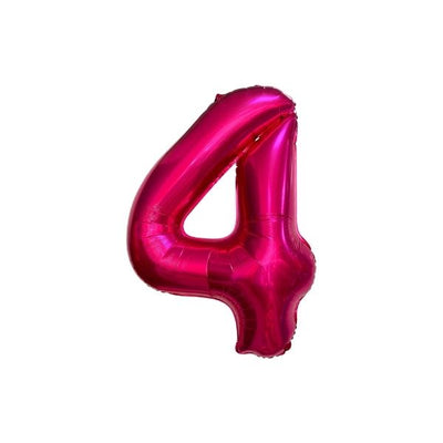 34 Inch Pink Balloon Number 4
