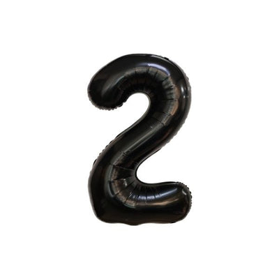 34 Inch Black Balloon Number 2
