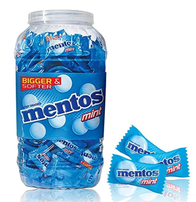 Mentos Mint Jar 540g (approx. 200pcs)