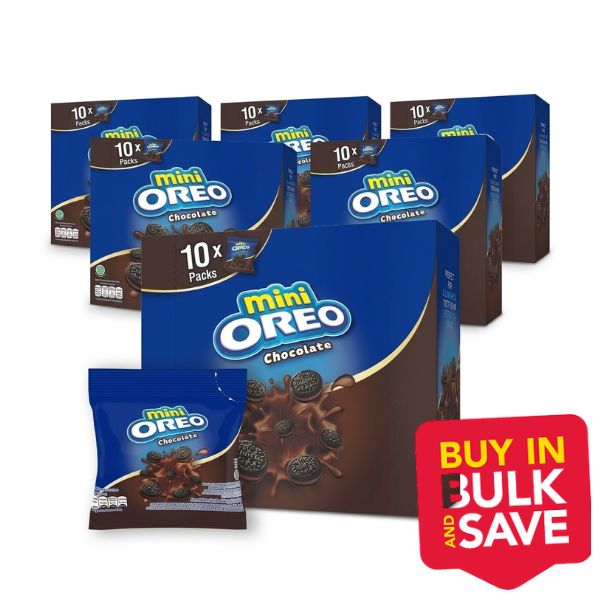 BULK 60pk Oreo Mini Pouch Chocolate 20g